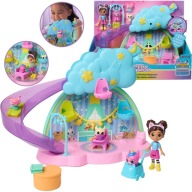 MAČACÍ DOMČEK GABI STAROSTLIVOSŤ O MAČIATKO SADA ŠMÝKAČKA 4 FIGÚRKY + PRÍSLUŠENSTVO