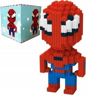Építőkockák Pókember figura 518 db 3D elem