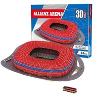 PUZZLE 3D STADION PIŁKARSKI AC MILAN INTER MEDIOLAN SAN SIRO DUŻY 113el.