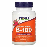 NOW FOODS Vitamín B-100 Vitamíny B 100Tab