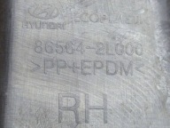 side grid of a bumper right side Hyundai i30 FD 2010 86564-2L000