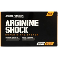 Body Attack Arginine Shock 80caps SVALOVÁ PUMPA