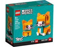 LEGO BrickHeadz 40480 Pruhovaná ryšavá mačka