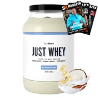 GYMBEAM JUST WHEY PROTEÍNOVÝ KONDICIONÉR PREMIUM WPC HMOTA BUDOVANIE SVALOV 2000 g