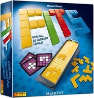 OUTLET FITS gra planszowa rodzinna logiczna tetris układanka 64 klocki