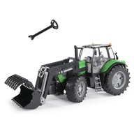 BRUDER 03081 traktor Deutz Agrotron X720 s nakladačom