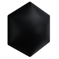 Čalúnený panel EKO KOŽA Hexagon čierny