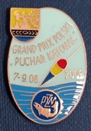 Odznaka wędkarska PZW GP PL Puch Katowic 09 kolor