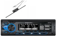 Kruger&Matz KM2014 Radio samochodowe AUX USB x2 MP3 Bluetooth + antena