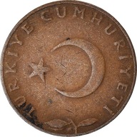 Moneta, Turcja, 5 Kurus, 1958