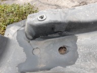AUDI A6 C6 Blende Abdeckung abdeckung des Bodens Unterfahrschutz rechts 4F0825208