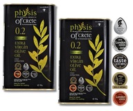 Physis GRECKA oliwa z oliwek ex. virgin 0,2 % 2x1 L ZESTAW data aż do 02/26