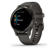 Smartwatch Garmin Venu 2S GPS 5 ATM AMOLED Wi-Fi Pay Grafitowy Szary