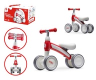 Rowerek biegowy dla dzieci Pojazd Jeździk Qplay Cutey pchacz Czerwony