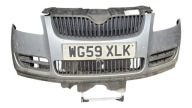 bumper front front grill SKODA FABIA II paint: LF7A LIFT 2010
