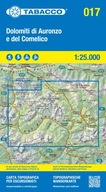 017 DOLOMITY AURONZO I COMELCIO mapa TABACCO 2023