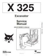 Servisná príručka opravy BobCat X325 - 328