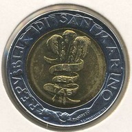500 Líry 1995 Mincovňa (UNC)