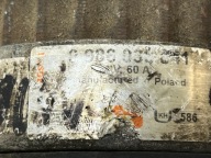 ALTERNATOR RENAULT TWINGO 0986038841 60A