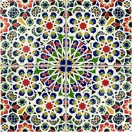 Płytki Łazienkowe Marokańskie Ścienne Dekor 20x20 Różne wzory - Mattullah
