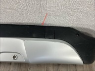 BMW X1 E84 LIFT 2012-2015 SPOILER der Stoßstange heck 7303803