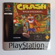 Herná knižka Crash Bandicoot, PS1, PSX