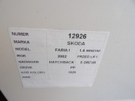 Skoda Fabia and door front right 1026 HB