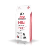 BRIT CARE Mini Grain-Free Puppy Lamb suché krmivo pre psa 2kg