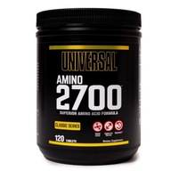 Universal Nutrition Amino 2700 Aminokyselinová formula Sila Hmotnosť 120 tabliet.