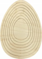 Fa karika Makramé Tojás Álomfogó