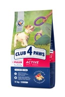 CLUB 4 PAWS suché krmivo pre aktívnych psov malých plemien ACTIVE 5 kg