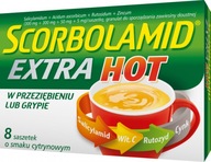 Scorbolamid EXTRA Hot rutozyd lek na grypę 8 sasz