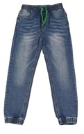 spodnie chłopięce joggery jeans 152