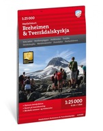Breheimen - Tverradalskyrkja mapa turystyczna 1:25 000 CALAZO 2023