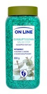 On Line Sól Do Kąpieli Stóp Eukaliptusowa z Olejkami Pedicure Relaks 800g