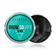 Claresa Czarne mydełko do brwi Mydło Brow SOAP BLACK