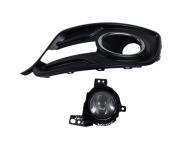 RENAULT MEGANE 3 III fog light left + frame grid left CHROM 261A32193R