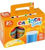 Farby Carioca Tempery na maľovanie prstami 80ml