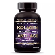 Intenson Anti-Age Kolagen + Kwas Hialuronowy + Witamina C 120 tabletek