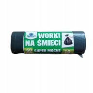 Worki na śmieci 60l LDPE 10szt. Mocne