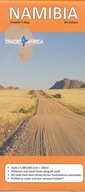 NAMIBIA mapa wodoodporna T4A Tracks4Africa 2023