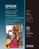 EPSON Value Paper fotograficzny 10x15 100ark błysk