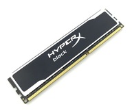 Testowana pamięć RAM Kingston HyperX black DDR3 8GB 1600MHz KHX16C10B1B GW