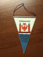 Proporczyk - DRAWSKO POMORSKIE herb godło PRL