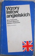Wzory listów angielskich Falkowska Majewski