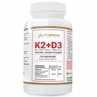 ALTOPHARMA K2 VitaMK7 200µg+D3 4000iu Vege 120kap.