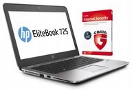 Notebook HP 725 G3 12,5" AMD A12 8 GB / 240 GB strieborný