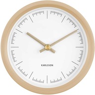 Malé nástenné hodiny Karlsson 12,5 cm + BATÉRIE KA5773SB