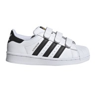 Buty dziecięce sportowe adidas Superstar EF4838 skórzane białe rzepy 30