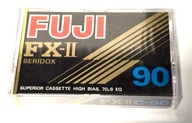 MAGNETOFÓNOVÁ KAZETA FUJI FX-II 90 C-90 NOVÁ FÓLIA